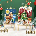 thumbnail image 3 of EDTara Mini Building Blocks 3D Painting Model Set DIY Creative Stereograph Collection Building Bricks Toy Xmas Gifts For Boys Girls, 3 of 9