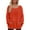 Red, variant on XIAONU Womens Sweatshirts Solid Color -Lined Pocketed Hoodless Sweatshirt Baggy Long Sleeve Warm Pullover Hoodless Sweatshirt