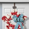 thumbnail image 4 of Haute Decor Adjustable Length Wreath Hanger with Flag, Fleur de Lis, Pumpkin, Reindeer Icons, 4 of 8