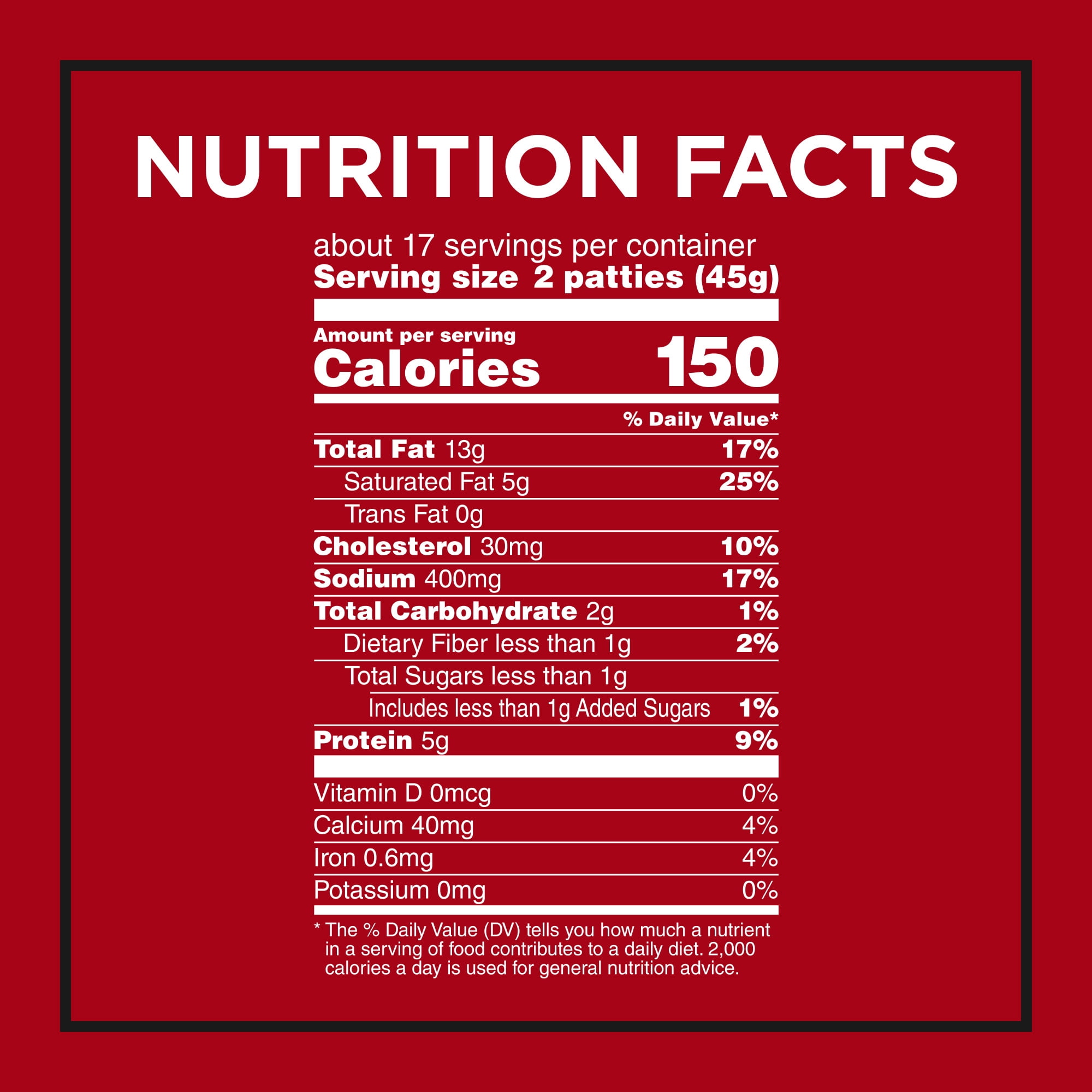 Banquet Brown'N Serve Original Fully Cooked Sausage Patties, 5g Protein per Serving, Frozen Breakfast, 32 oz.