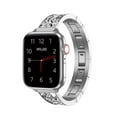 thumbnail image 3 of Waloo Diamond Studded Bracelet Replacement Band For All Apple Watch Series, 3 of 11