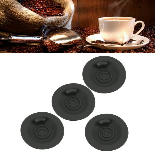 Coffee Machine Backflush Disc, Fats Minerals Removal Silicone 54mm 4Pcs Coffee Machine Cleaning Disc Easy To Use For BES870XL