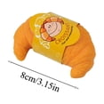 thumbnail image 3 of Pelota antiestrés con forma de croissant para aliviar el estrés. Juguete para aliviar el estrés. Pelota para apretar vigorosamente. Juguete para aliviar el estrés., 3 of 9