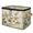Multicolor 3, variant on ADECORIVY White Jasmine Flowers Storage Bin with Lid, Decorative Storage Boxes Cube for Shelves, Foldable Storage Baskets Closet Clothes Organizer with Handles