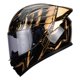 thumbnail image 1 of Casco Integral Onix Rpha Negro Dorado Brillo XL + Visor Transparente, 1 of 1