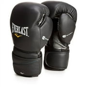 Everlast ProTex2 Leather Training Gloves, 16-Ounce, Black Multi-Colored