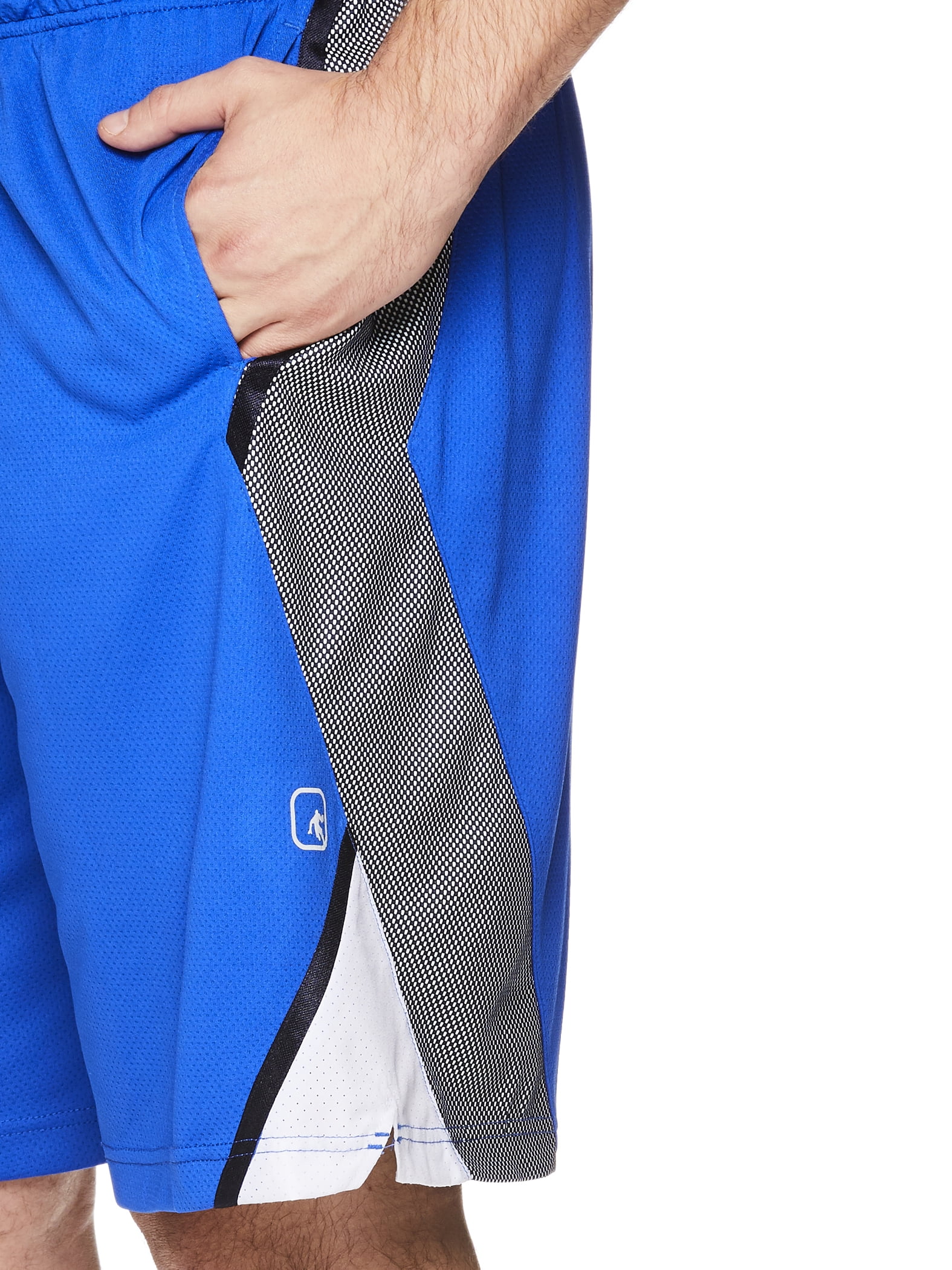AND1 Men's and Big Men's Mesh Basketball Short, up to 5XL