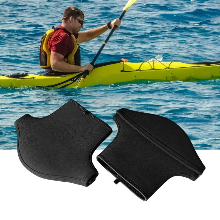 2Pcs paddle Neoprene Water Hand Protective Thicken Kayak Gloves for Boating  Boat Surface Water Rafting Sailing Women Men 
