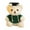 Green, variant on YIMWNYI Graduation Teddy Bear with Doctoral Cap and Gown, Cute Plush Graduation Toy, Soft and Comfortable Graduation Gift, Ideal for Graduation Season, Birthday, and Academic Celebrations