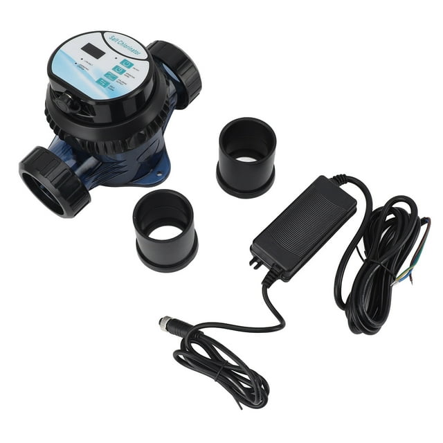 Saltwater Chlorinator, Salt Chlorine Machine Flow Protection Optimized Spout Layout Low Salinity Alarm For Swimming Pool
