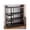 Length 80cm / 31.50in (3 Baskets), variant on GNWZCUYSNS Movable and Practical Storage Rack, Adjustable Kitchen Shelf, with 2 Metal Baskets, 110 lb Weight Capacity, Metal Material, and Wheels.(Length 60cm / 23.62in (2 Baskets))