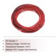 thumbnail image 3 of Cable de aluminio revestido de cobre de 17AWG, conductor eléctrico de 50FT/15M de alta conductividad 12V/24V DC LED, 3 of 6