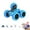 A #19, variant on RC Stunt Car, 360 Flip Double Sided with 2.4GHz Remote, LED Lights, Rechargeable - Ki-ds Toy Remote Control Car(Blue)