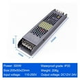 thumbnail image 2 of Transformer 60W 100W 200W 300W 400W 500W LED Driver Power Supply Super Thin A/D Converter For LED Strip Light Bulb ,Easy to Use, 2 of 8