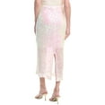 thumbnail image 2 of Endless Rose womens  Sequin Maxi Skirt, l, White, 2 of 3