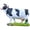 style2, variant on vlrwzc Animals Figures Statue Resin Miniature Cow Figurines For Desktop Garden Decoration