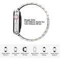 thumbnail image 5 of Fitlink Stainless Steel Metal Band for Apple Watch 45/44/42/41/40/38mm, Apple Watch Band Bracelet for Apple Watch Series 7 Apple Watch Series 6 Apple Watch Series 5/4/3/2/1(Silver/Rose-38mm/40mm), 5 of 7