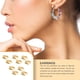 thumbnail image 2 of Guardurnaity 10 Uds. Convertidores de Clip para oreja, accesorios para pendientes, componentes de joyería hechos a mano con almohadillas de plástico de Ropa, zapatos y accesorios Miscelánea Tipo9 Guardurnaity AP010088-09B, 2 of 6