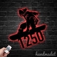 thumbnail image 5 of Handmadetneonsign Snowboard Address House Number, Snowboard Home Address Metal, Snowboard Metal Wall Sign 63870, 5 of 5