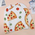 thumbnail image 6 of Fun Pizza Women's Floral Printed Sweatshirt Long Sleeve Crewneck Casual Loose Vintage Graphic Pullover Tops, 6 of 7