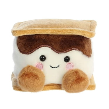 Aurora - Mini White Palm Pals - 5" Gooey Glue - Adorable Stuffed Animal ...