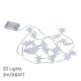 Clearance Christmas Lights ， 3Meters 20Led Christmas Snowflake String