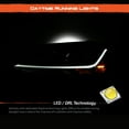 thumbnail image 3 of AKKON - Fits 2017-2018 Volkswagen Jetta [Halogen Type] Light Tube Chrome Headlamp w/ LED DRL Model Driver Left Side Headlight, 3 of 6