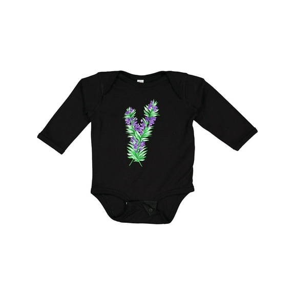Inktastic Rosemary Boys or Girls Long Sleeve Baby Bodysuit