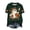 Green, variant on Leey-World Halloween Shirts for Women Short Sleeve Halloween Printed T-Shirt Tops for Women Graphic Shirt Crew Neck Season Tops