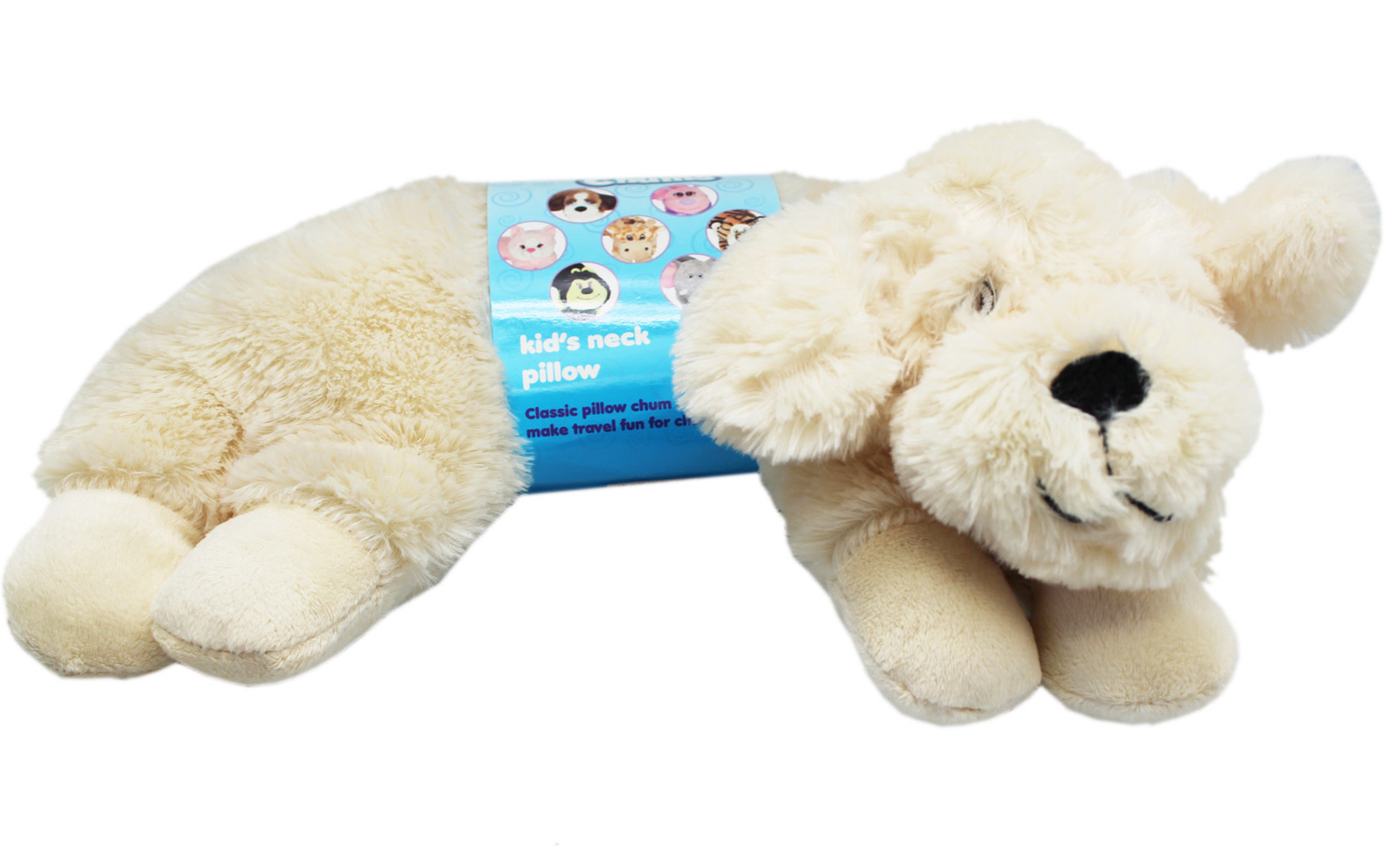 Neck Pillow Chums Kids Plush Neck Pillow Scruffy Dog