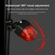 thumbnail image 1 of New Electromagnetic Induction Bicycle Tail Light Self-powered Waterproof LED Bike, 1 of 5
