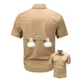thumbnail image 1 of Hombres Pesca Upf 50+ Impermeable Camisas De Manga Larga, 1 of 8