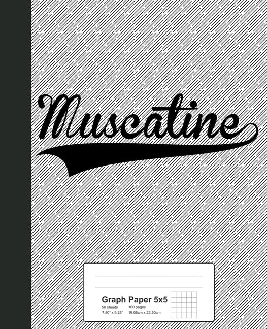 graph paper 5x5 muscatine notebook walmart com walmart muscatine