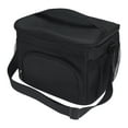thumbnail image 1 of Lunch Bag for Men, Insulated Lunch Bag, Leakproof Lunch Box for Work, Office, Large Capacity, Reusable Lunch Cooler Bag Black 11.4*8.7*9.4in, 1 of 6