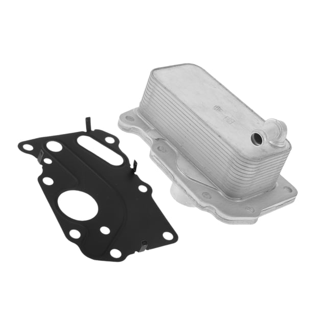 Enfriador de aceite de motor No.LR073678 Enfriador de aceite de transmisión con junta para Land Rover Range Rover Evoque 2018-2023 1 Pc