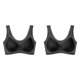 thumbnail image 1 of Sujetadores de 1/2 uds/3 uds para mujer, sujetador ultrafino sin aros sin costuras, Bralette transpirable para dormir, Sujetador deportivo, chaleco, ropa interior de talla grande M-7XL Tan Jianjun unisex, 1 of 2