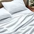 thumbnail image 3 of Bare Home White Microfiber Sheet Set, Wrinkle Resistant, Deep Pocket, Twin, 3 of 6