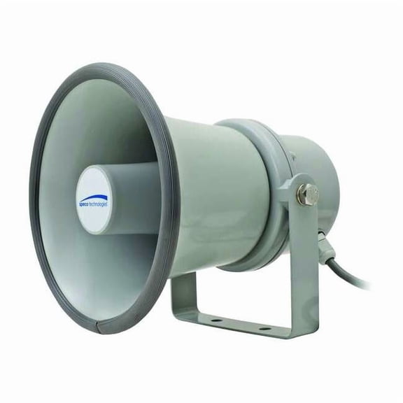 Speco Technologies PA Weatherproof Speaker,7-1/4"D,Aluminum SPC10T