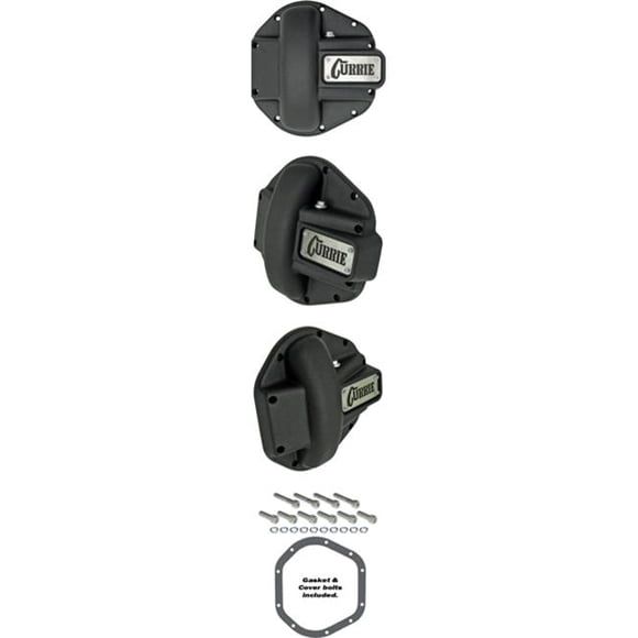 Rock Jock 44-1005CTB Rockjock 44 Iron Differential Cover - Textured Black