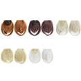 thumbnail image 6 of comerut Girls Clip-in Front Hair Extension Wig Straight Synthetic Fringe Bang Hairpiece, 6 of 8