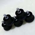thumbnail image 4 of Chairs Castors Office Swivel Stationary Fixed Lock Stool Or Wheels Caster Replacement Chair Glide Glides Bell Gliders, 4 of 7