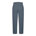 thumbnail image 5 of Men Elastic Waist Chino Pants, Slim Tapered Ankle Casual Trousers, Lightweight Wrinkle‑Resistant Stretch Dress Pants with Pockets, 5 of 8