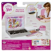 Disney Princess Style Collection Pink Pretend Laptop with Play Earbuds 5 Ways to Play