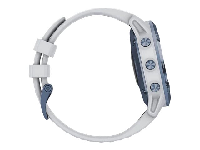Garmin fenix 6 Pro Solar, Solar-Powered Multisport GPS Watch, Advanced  Training Features and Data, Mineral Blue with White Band | Walmart Canada