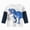 H137-White, variant on TOWED22 Toddler Boys Cotton Dinosaur T Shirt Kids Long Sleeve Shirts Tops Tee Clothes,White,4-6 Y