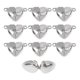 thumbnail image 2 of Conector de Cierre Magnético Sunnimix para Joyería En Forma de Corazón 10 Uds extensor de collar, 2 of 8