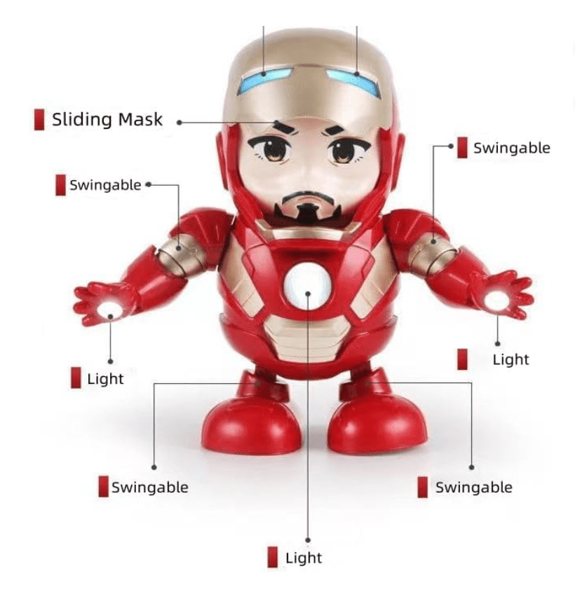 Dancing Robot Toy Electric Singing Glows Gift