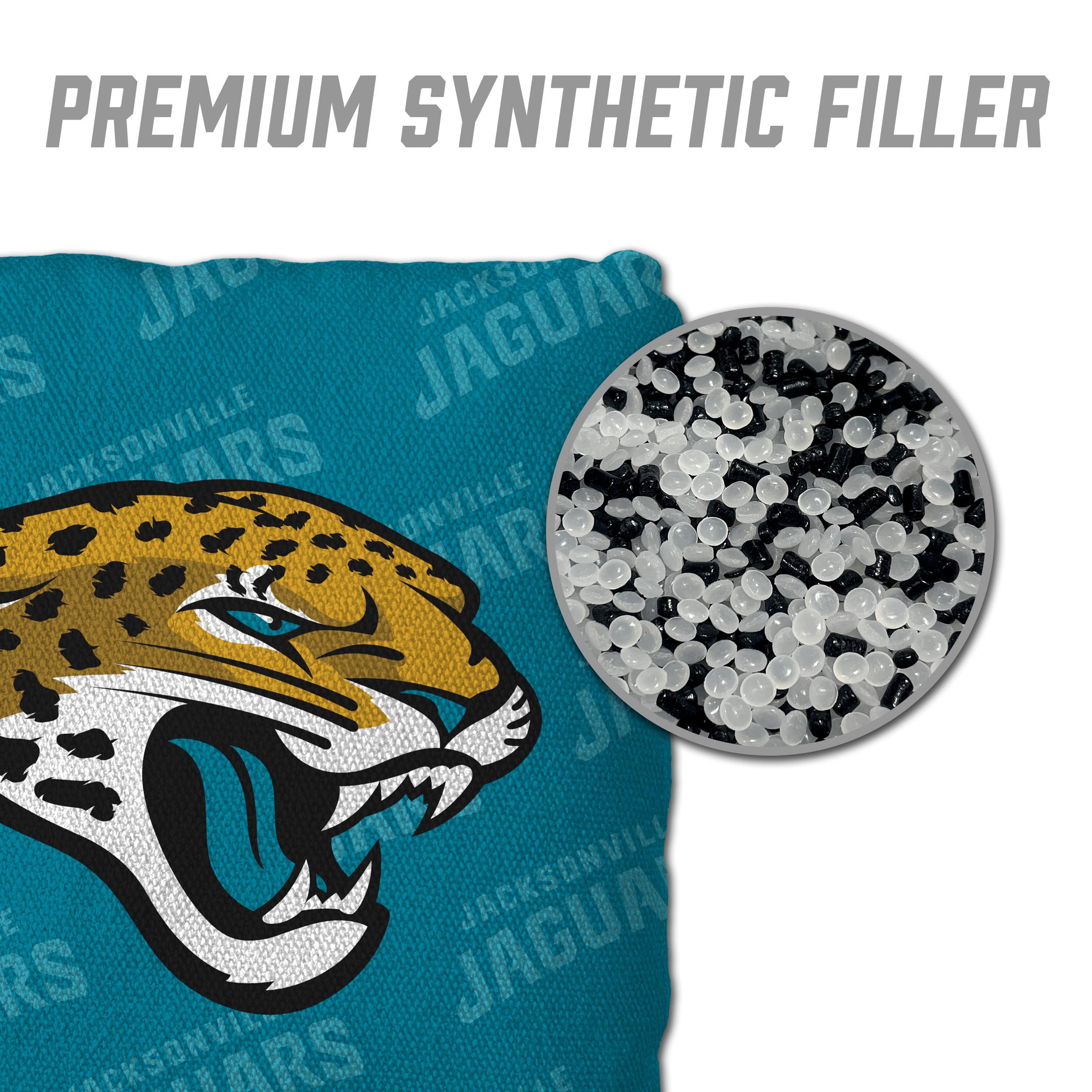 NFL Jacksonville Jaguars Cornhole Bags - 4PK - Teal