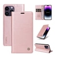thumbnail image 2 of Funda para iPhone 15 Pro Max Estuche de Cuero PU Tipo Cartera con Ranuras para Tarjetas y Cierre Magnético, 2 of 5