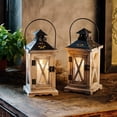thumbnail image 2 of Candelabro de viento de madera vintage - Color de registro Ofspeizc QH-1221-1, 2 of 7